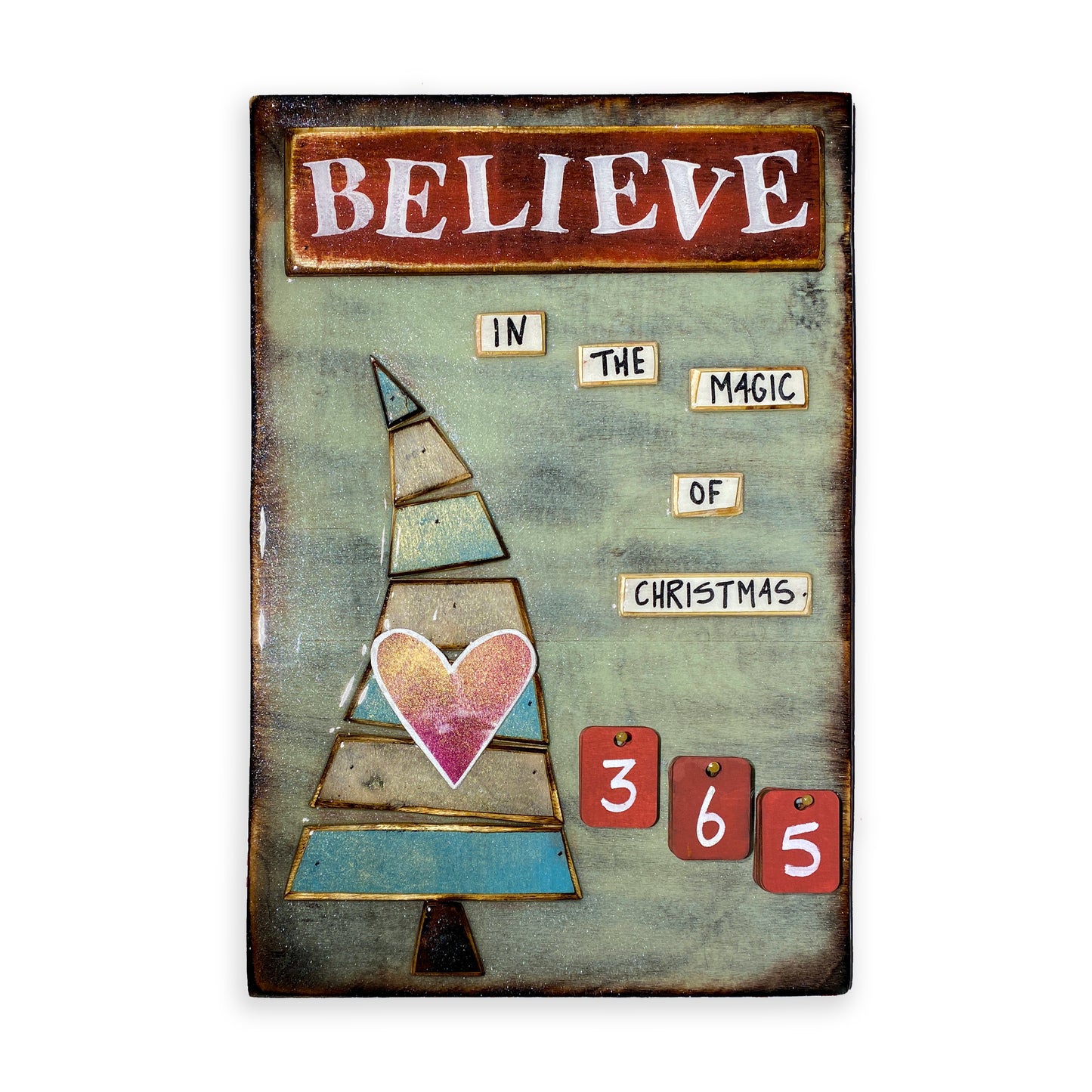 Believe in the Magic of Christmas! Countdown (12"x18")