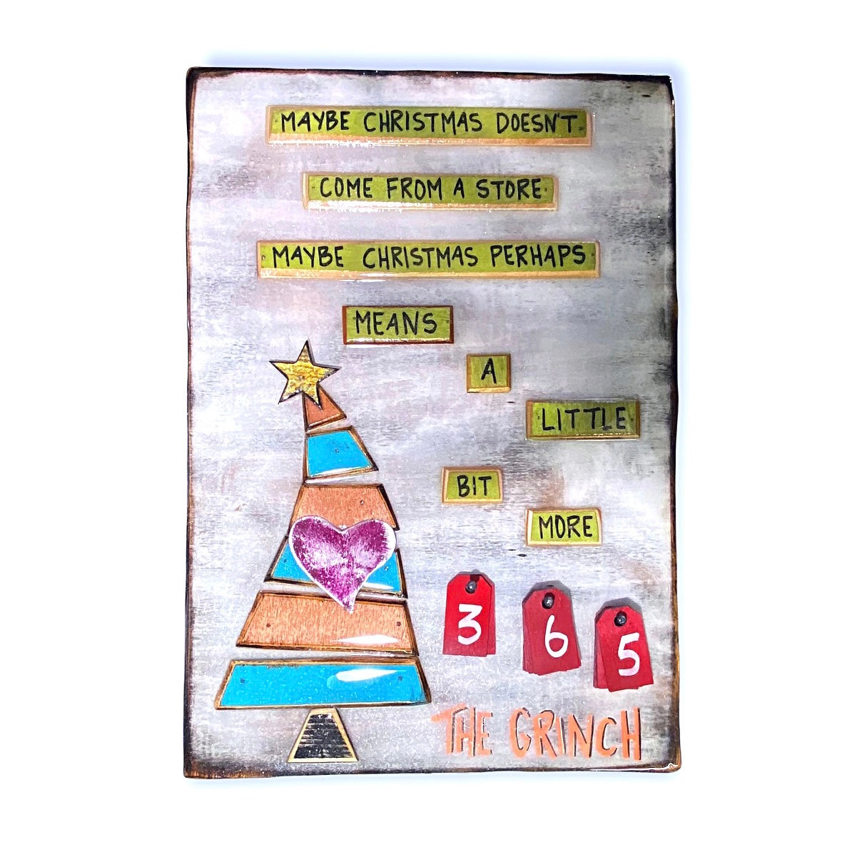 Christmas Calendar Countdown (14”x20")