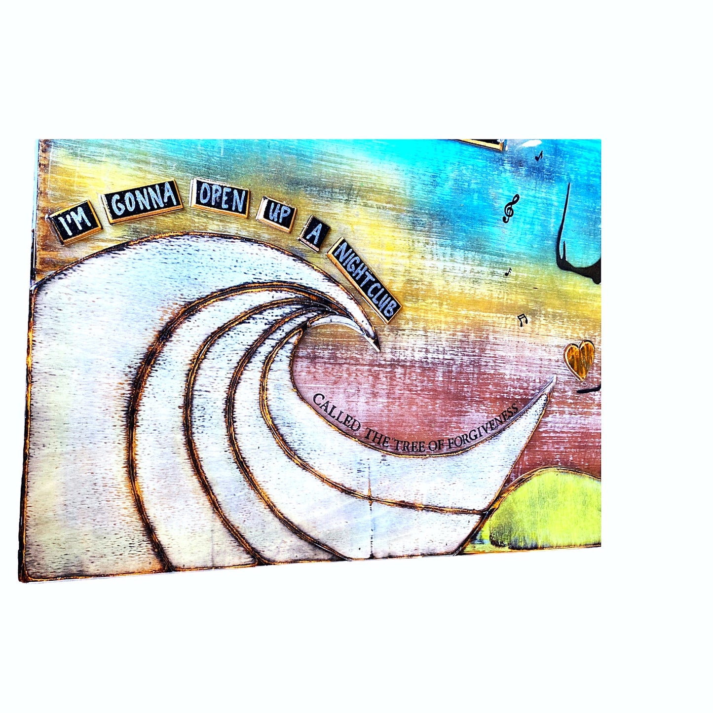 When I get to Heaven (30"x20")