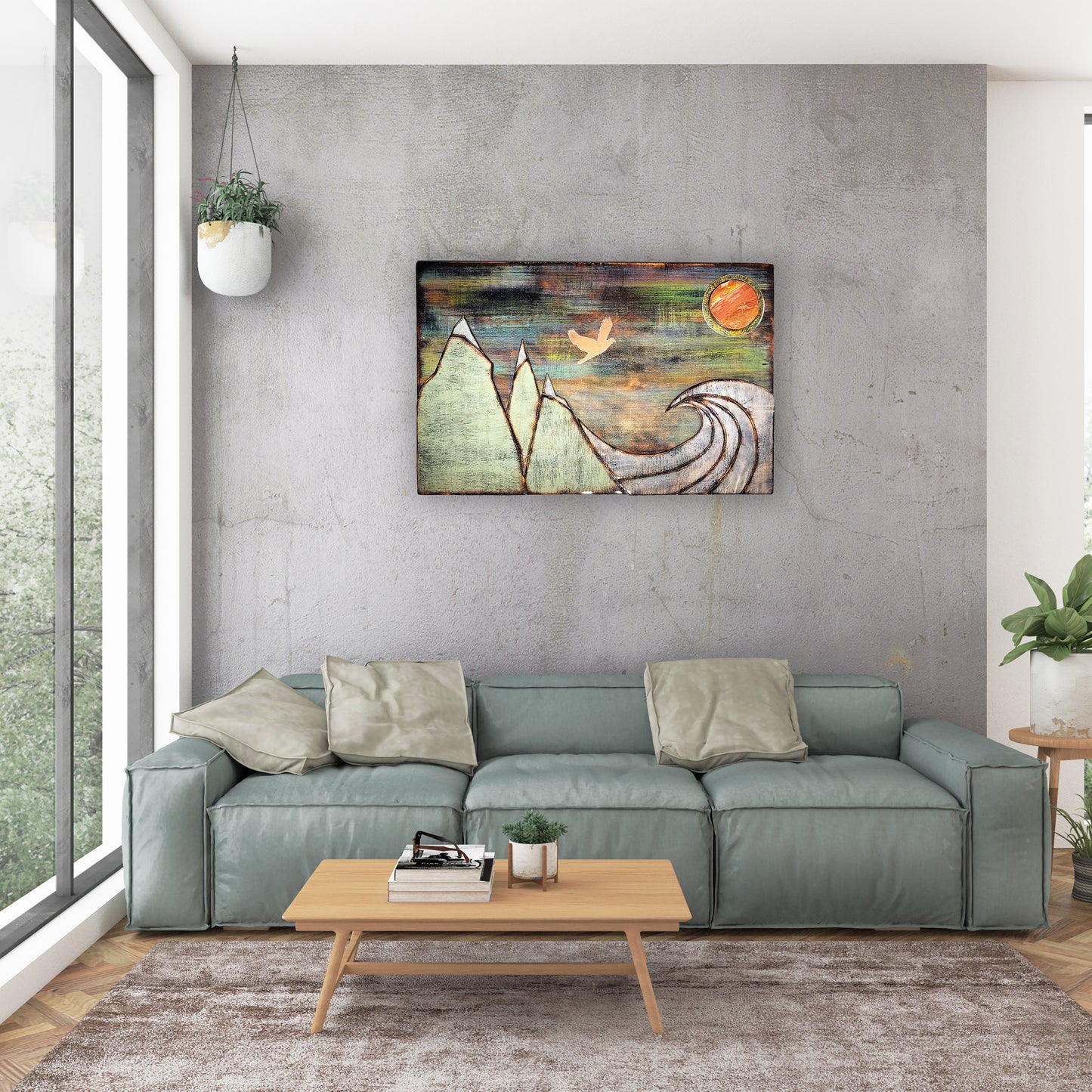 Mountain Waves (22"x34")