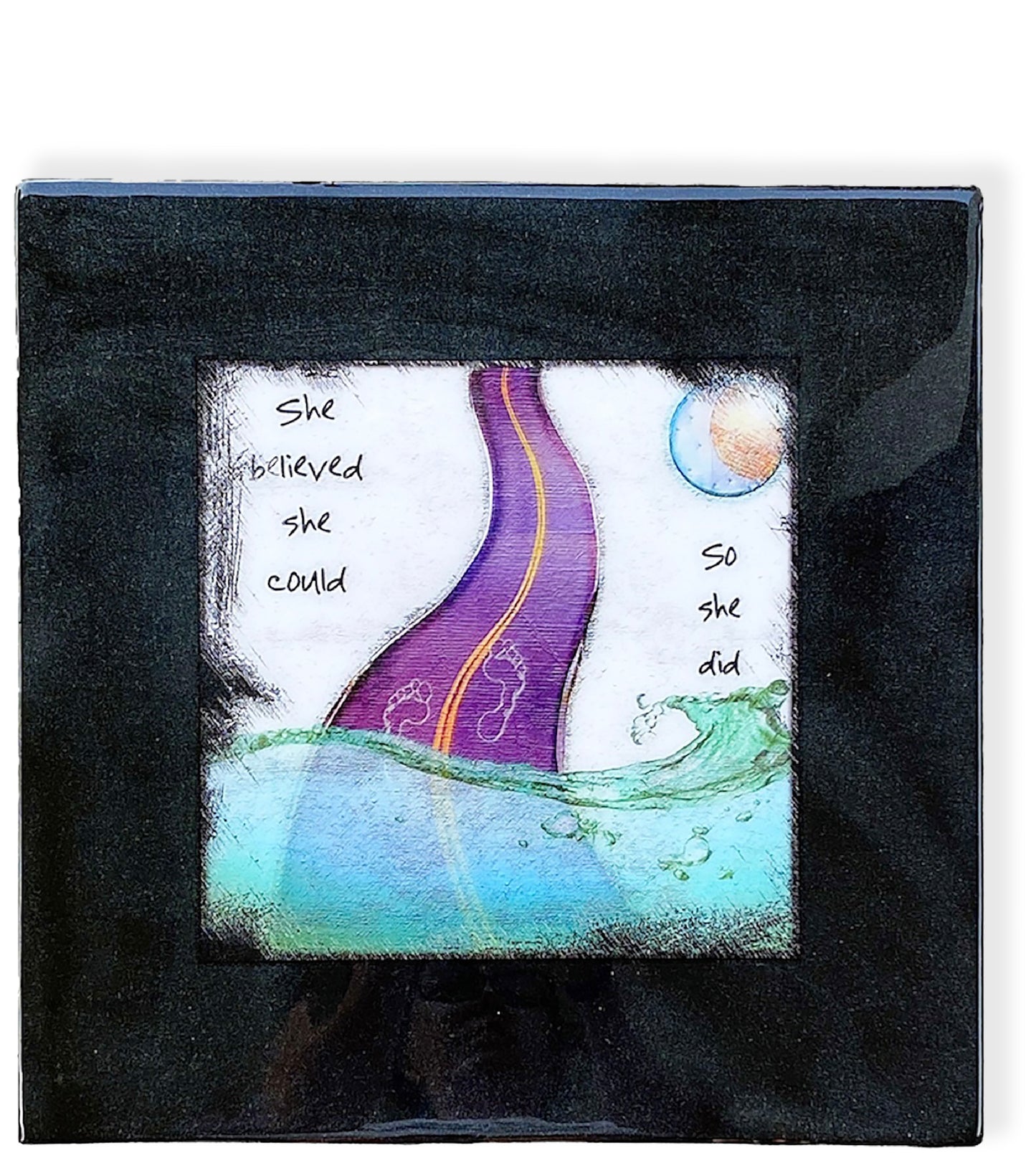 She Believed (16x16)