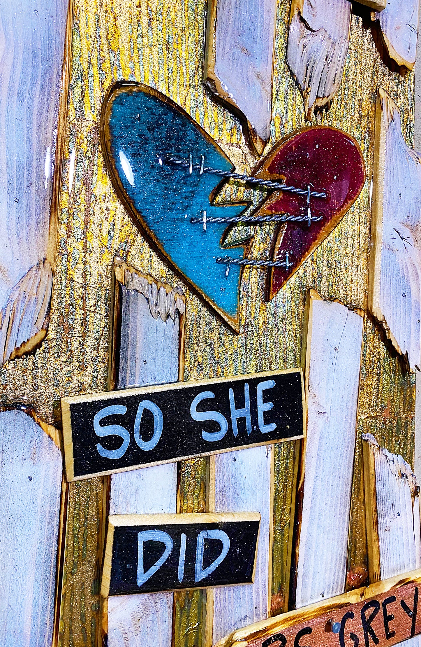 She Believed (10"x18")