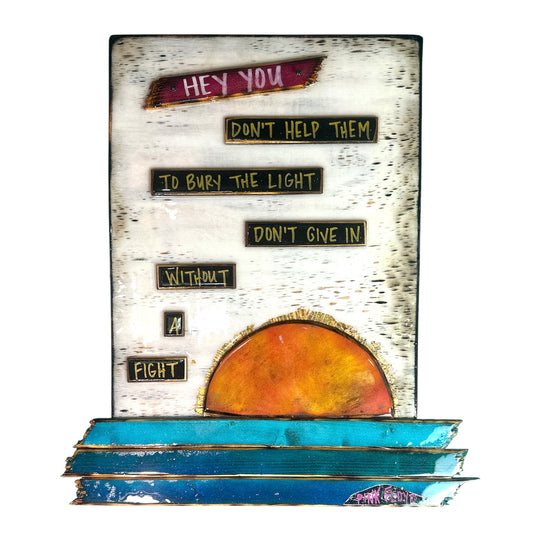 Don't Give In (16"x22")