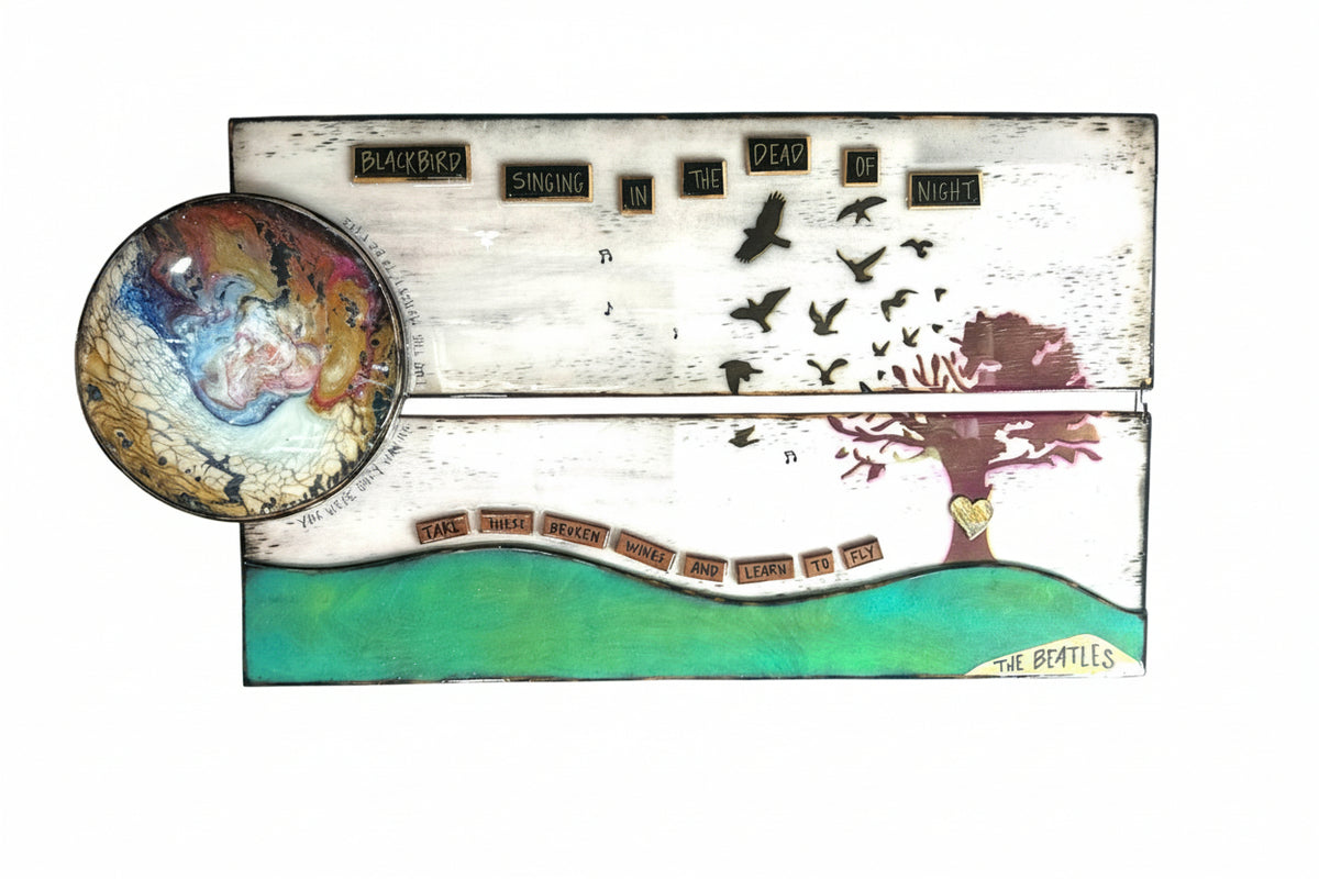 Blackbird (22"x40")