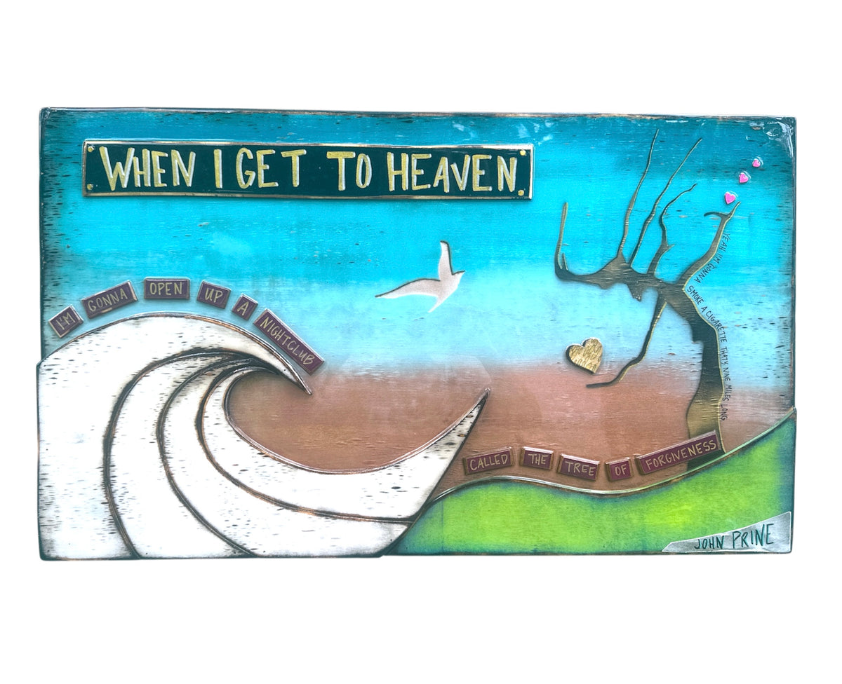 When I get to Heaven (30"x20")