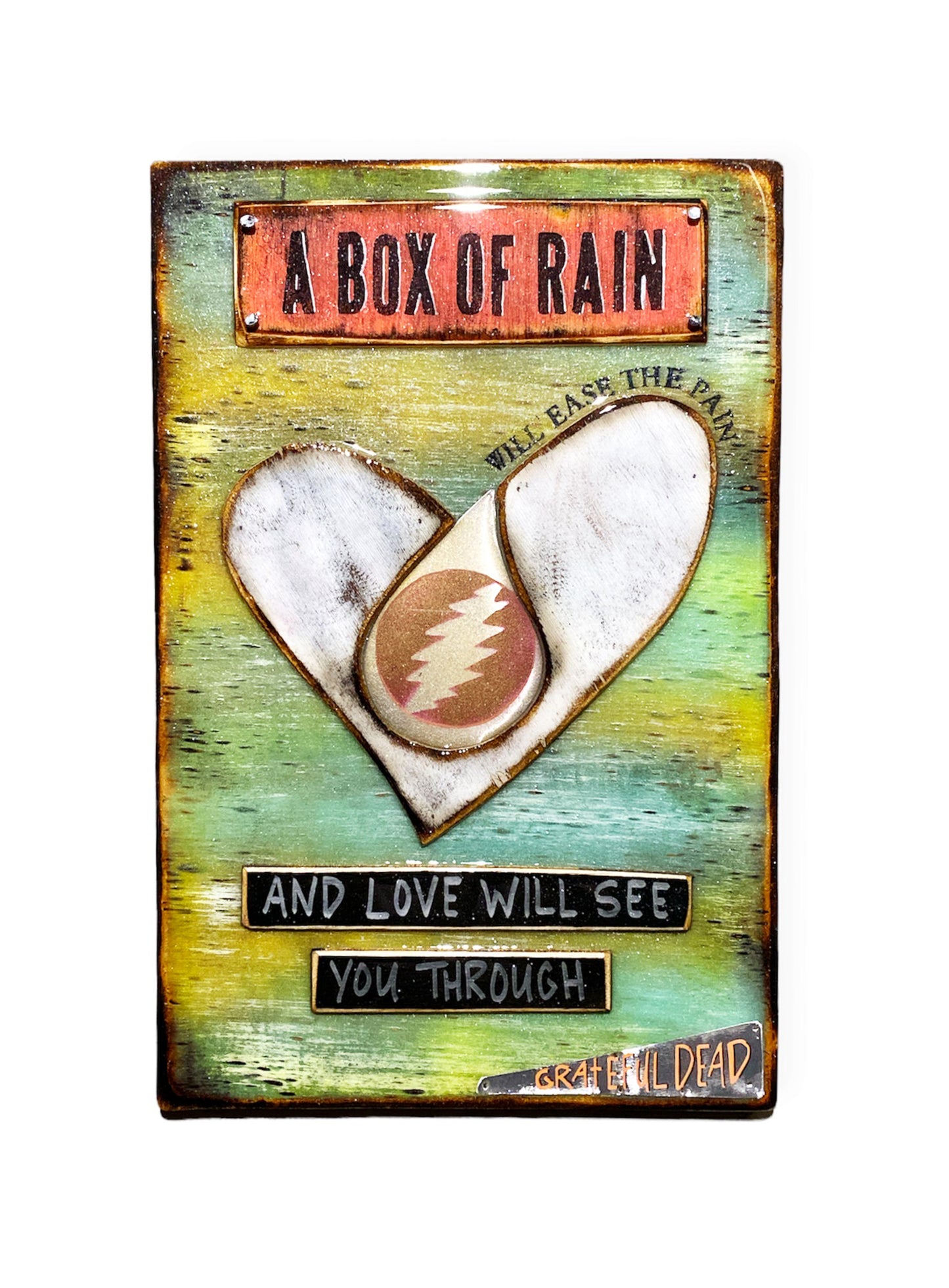 Box of Rain 12x20 or 18" Round